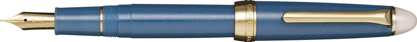 Sailor Fountain Pen, Shikiori Moonlit Water Surface, Frosty Night, Fine Nib, 11-
