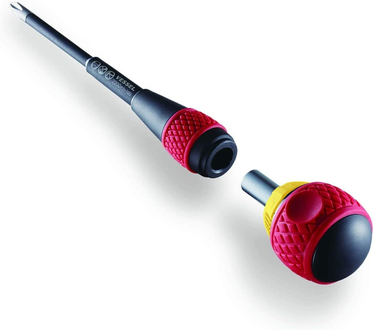 VESSEL Ball Ratchet Screwdriver 2200 +2 x 100