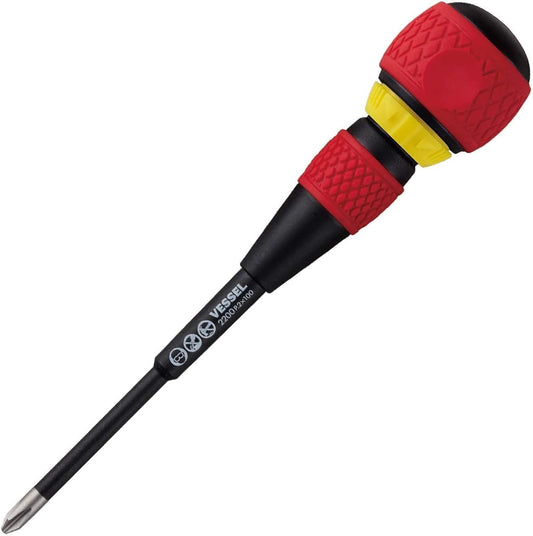 VESSEL Ball Ratchet Screwdriver 2200 +2 x 100