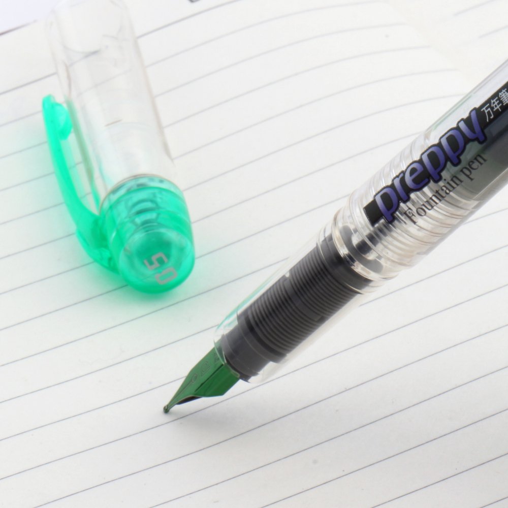 PPQ-200 Preppy Fountain Pen, Green, Medium Nib, PPQ-200 41-3