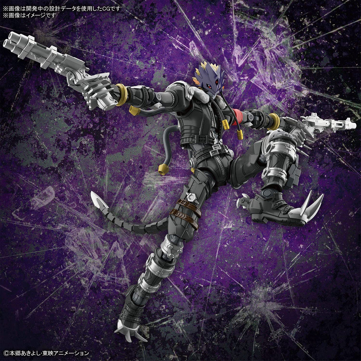 BANDAI SPIRITS Figure-rise Standard Amplified Digimon Tamers Beelzemon Pre-color